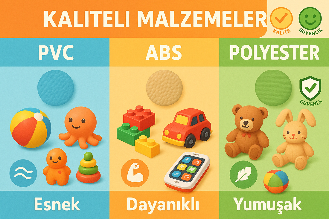 Oyuncaklarda Malzeme Kalitesi: Neden PVC, ABS ve Polyester Önemli?