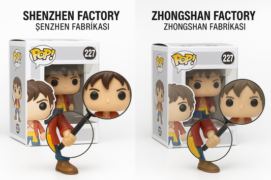 POP Figürlerinde Kalite Farkları: Shenzhen vs. Zhongshan Fabrikaları