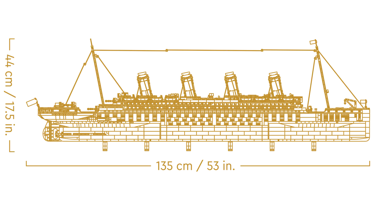 LEGO® Titanic – Devasa Tarihi Gemi Modeli