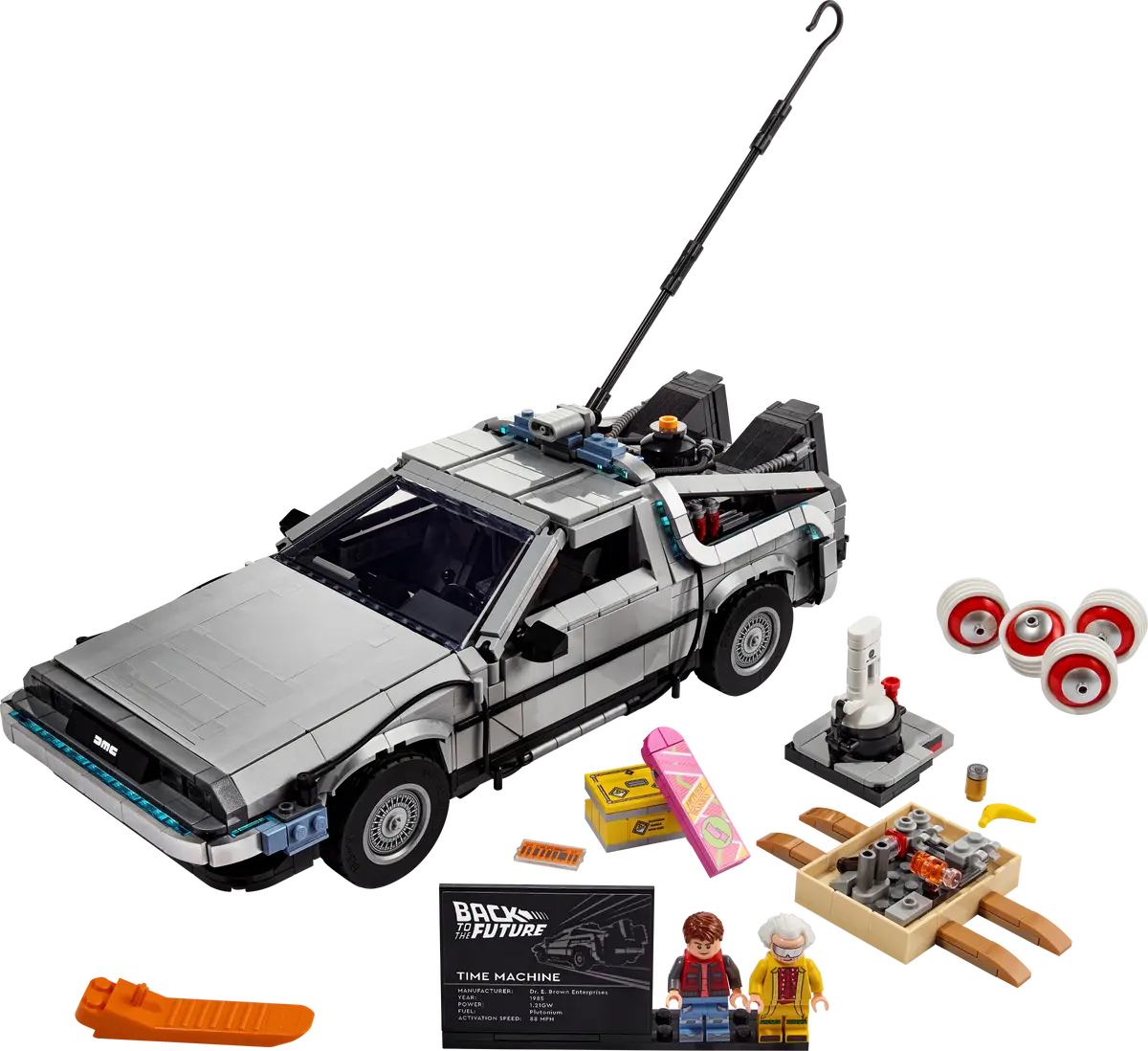 LEGO® Back to the Future Time Machine (10300) – DeLorean Zaman Makinesi Modeli