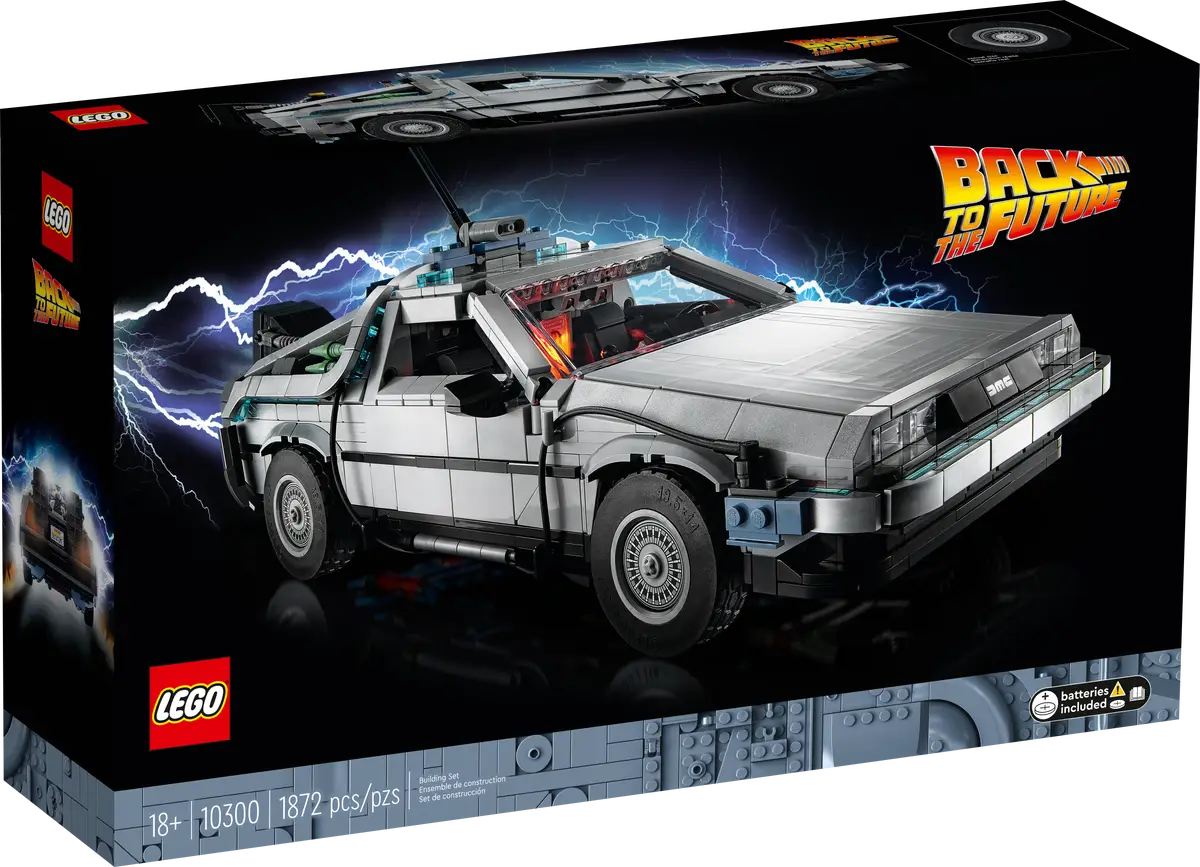 LEGO® Back to the Future Time Machine (10300) – DeLorean Zaman Makinesi Modeli