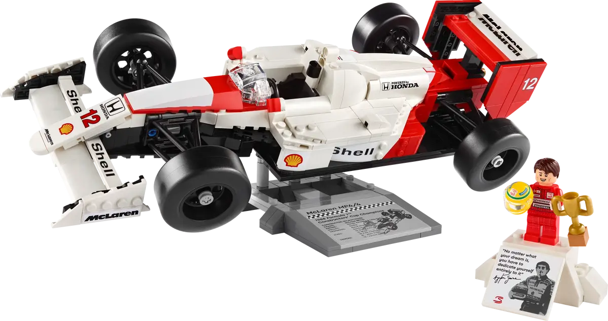 LEGO® McLaren MP4/4 & Ayrton Senna – Speed Champions İkonik F1 Seti