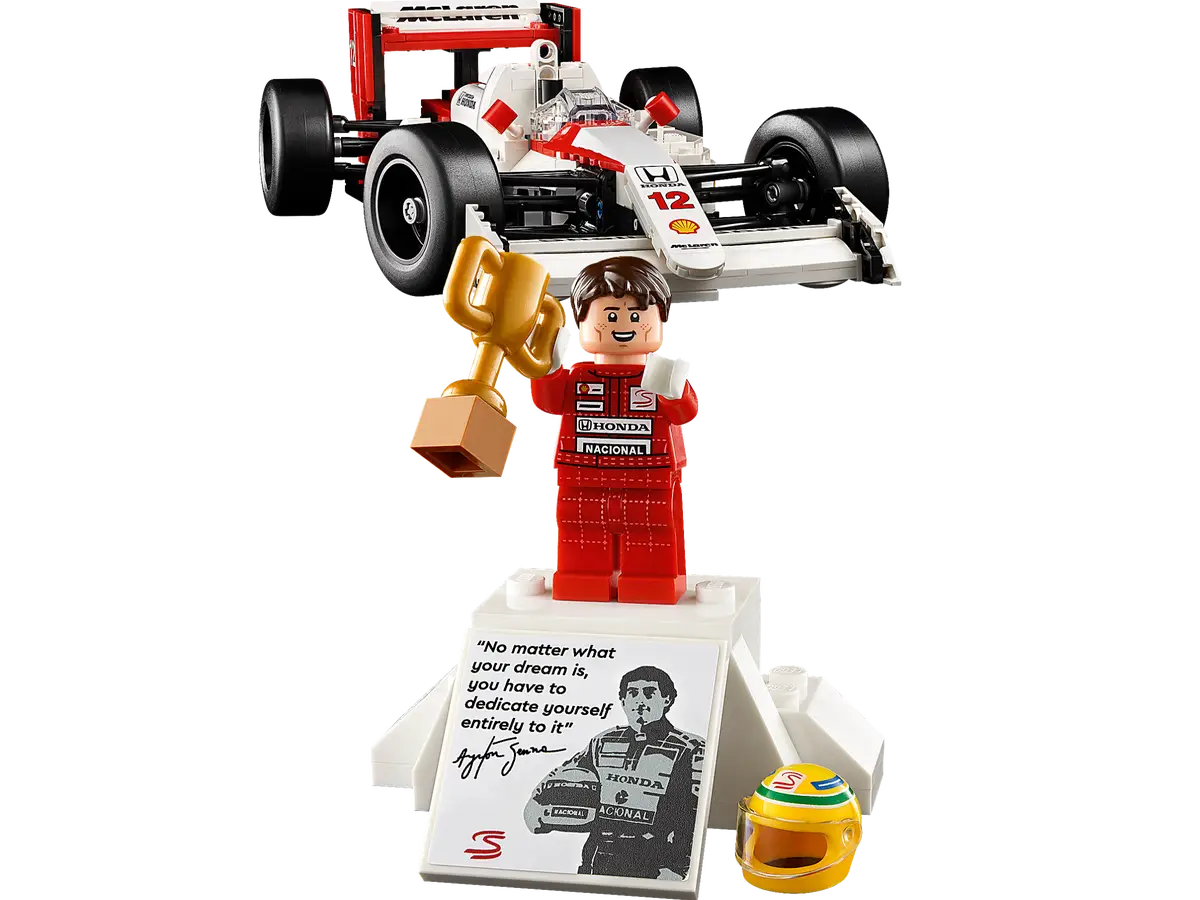LEGO® McLaren MP4/4 & Ayrton Senna – Speed Champions İkonik F1 Seti