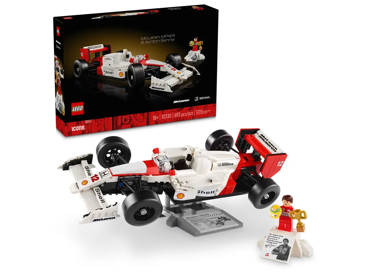LEGO® McLaren MP4/4 & Ayrton Senna – Speed Champions İkonik F1 Seti