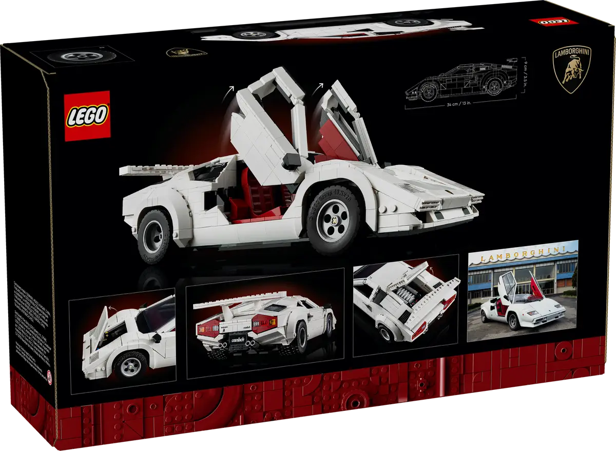 LEGO® Lamborghini Countach 5000 Quattrovalvole – Speed Champions Serisi
