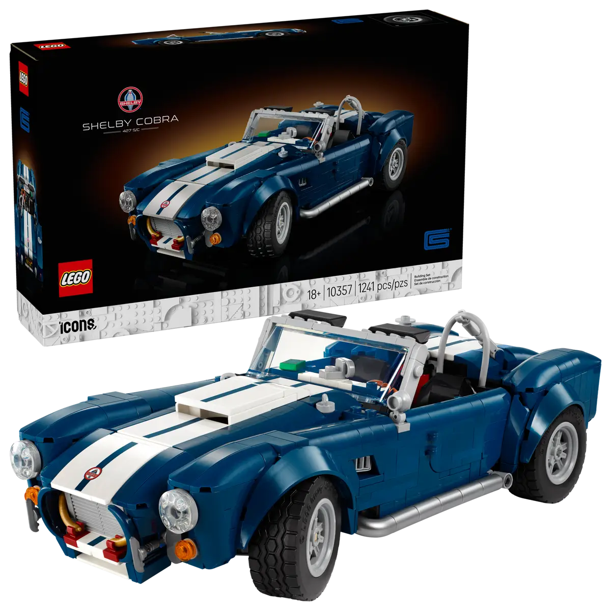 LEGO® Shelby Cobra 427 S/C – ICONS Serisi Yapım Seti