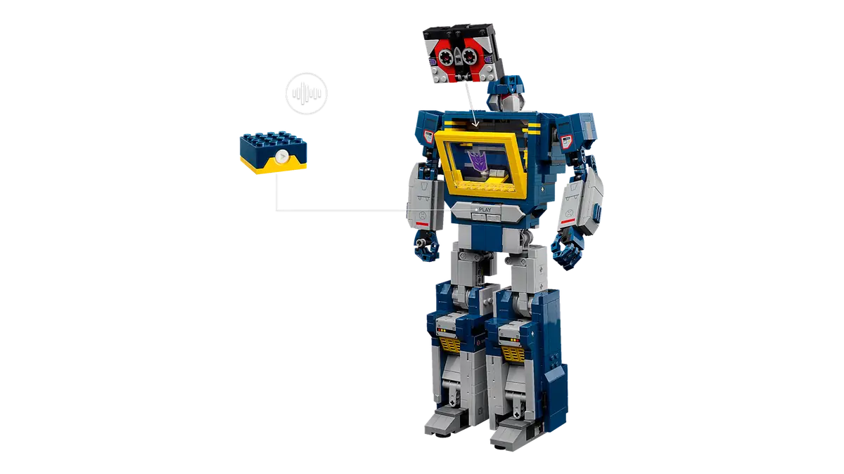 LEGO® Transformers: Soundwave – İkonik Dönüşüm Figürü
