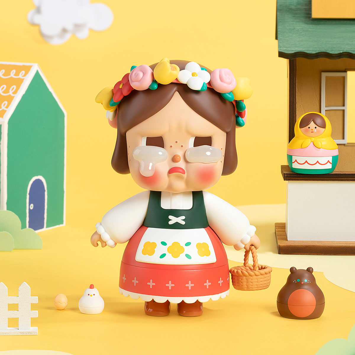 POP MART© CRYBABY My Russian Doll