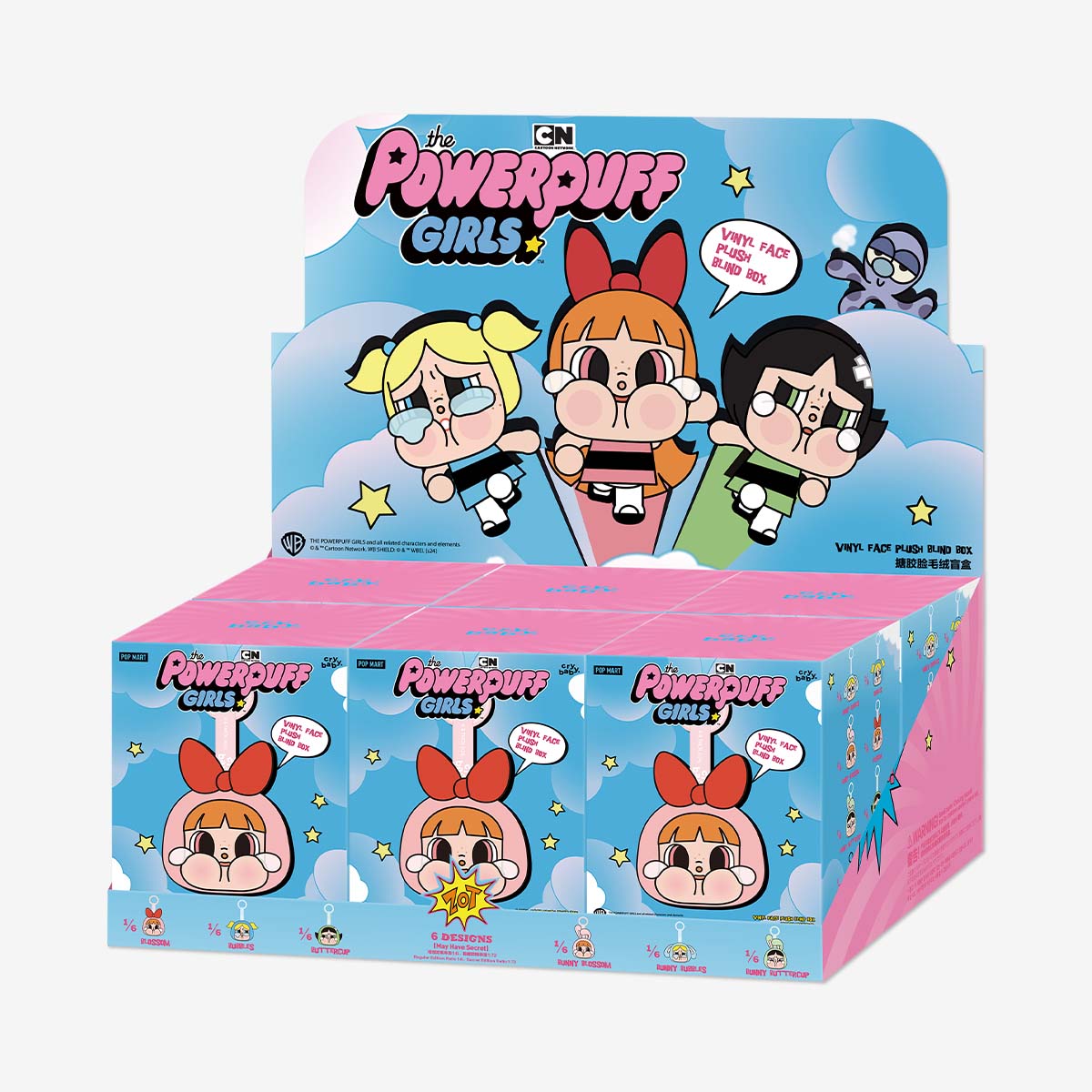 POP MART© CRYBABY × Powerpuff Girls Serisi