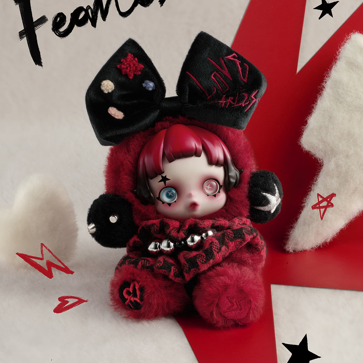 POP MART© SKULLPANDA Plush 6kHz