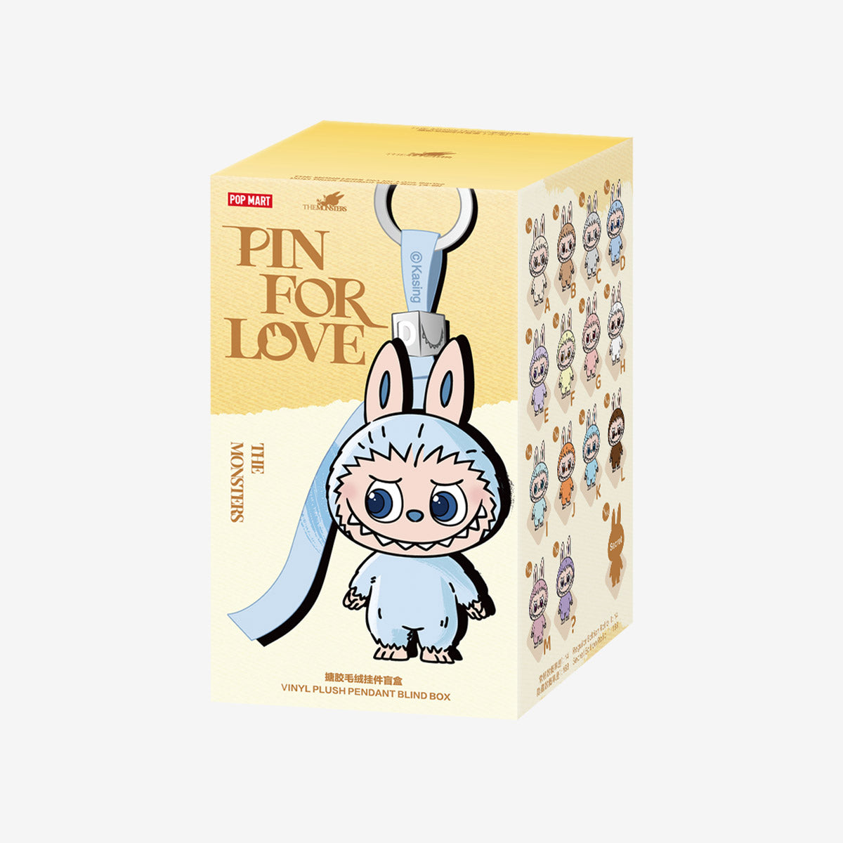 POP MART© Labubu Pin for Love Serisi (A-M)