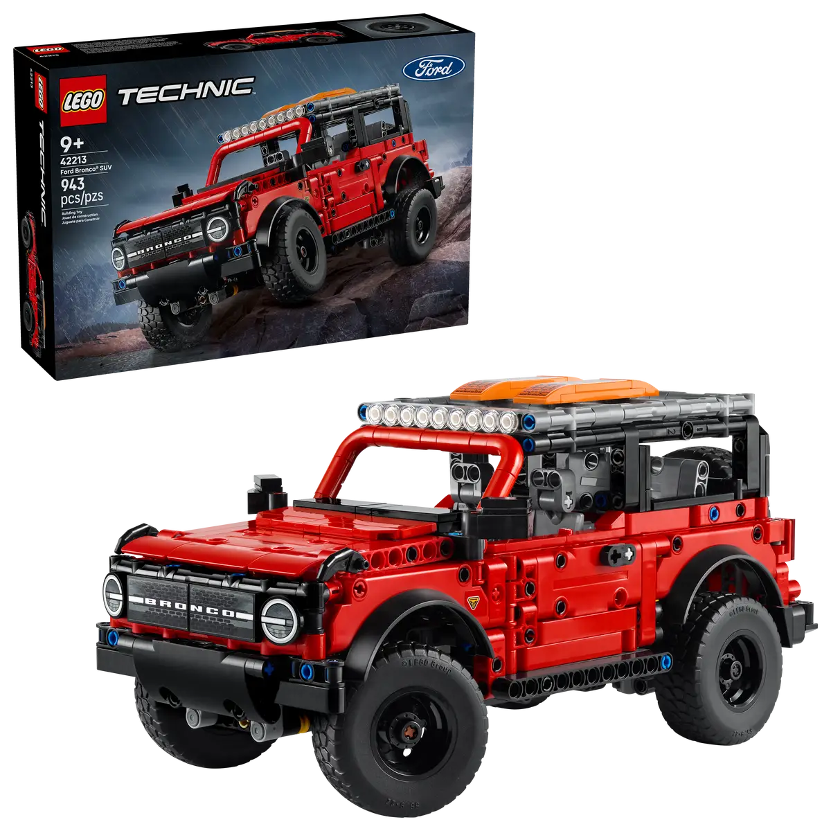 LEGO® Ford Bronco Raptor – SUV Tutkunlarına Özel Off-Road Canavarı