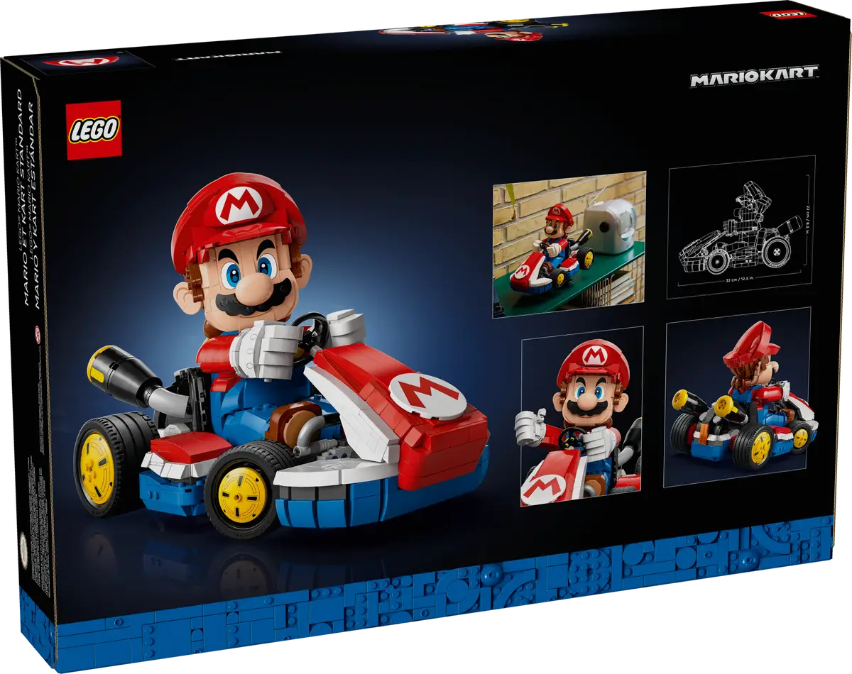 LEGO® Mario Kart™ – Mario & Standard Kart Yapım Seti