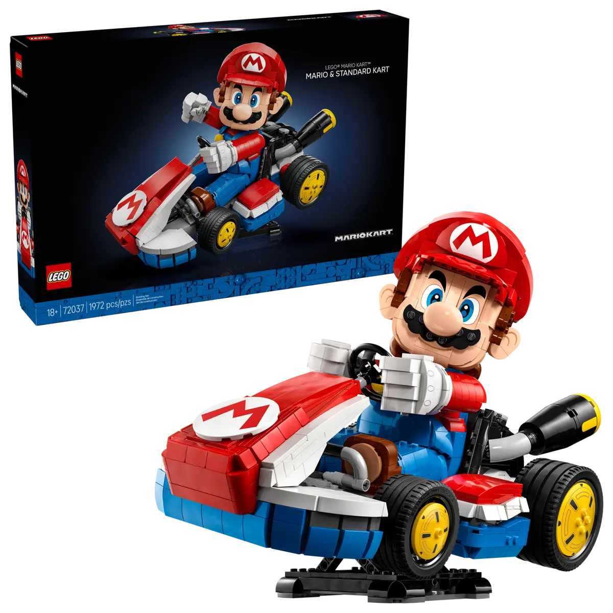 LEGO® Mario Kart™ – Mario & Standard Kart Yapım Seti
