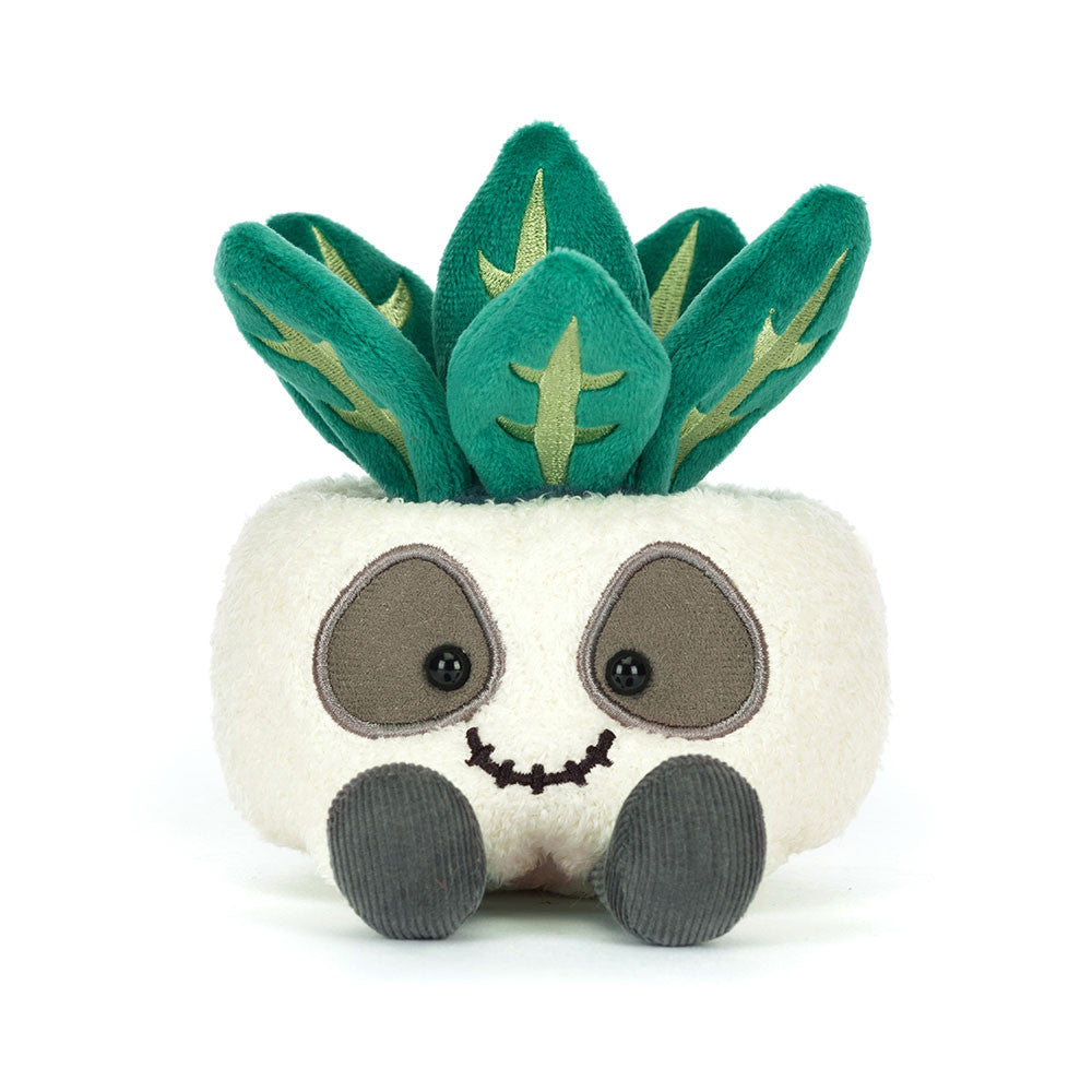 JELLYCAT® Amuseables Skull Planter – Sevimli Gotik Tarzda Peluş Saksı Figürü