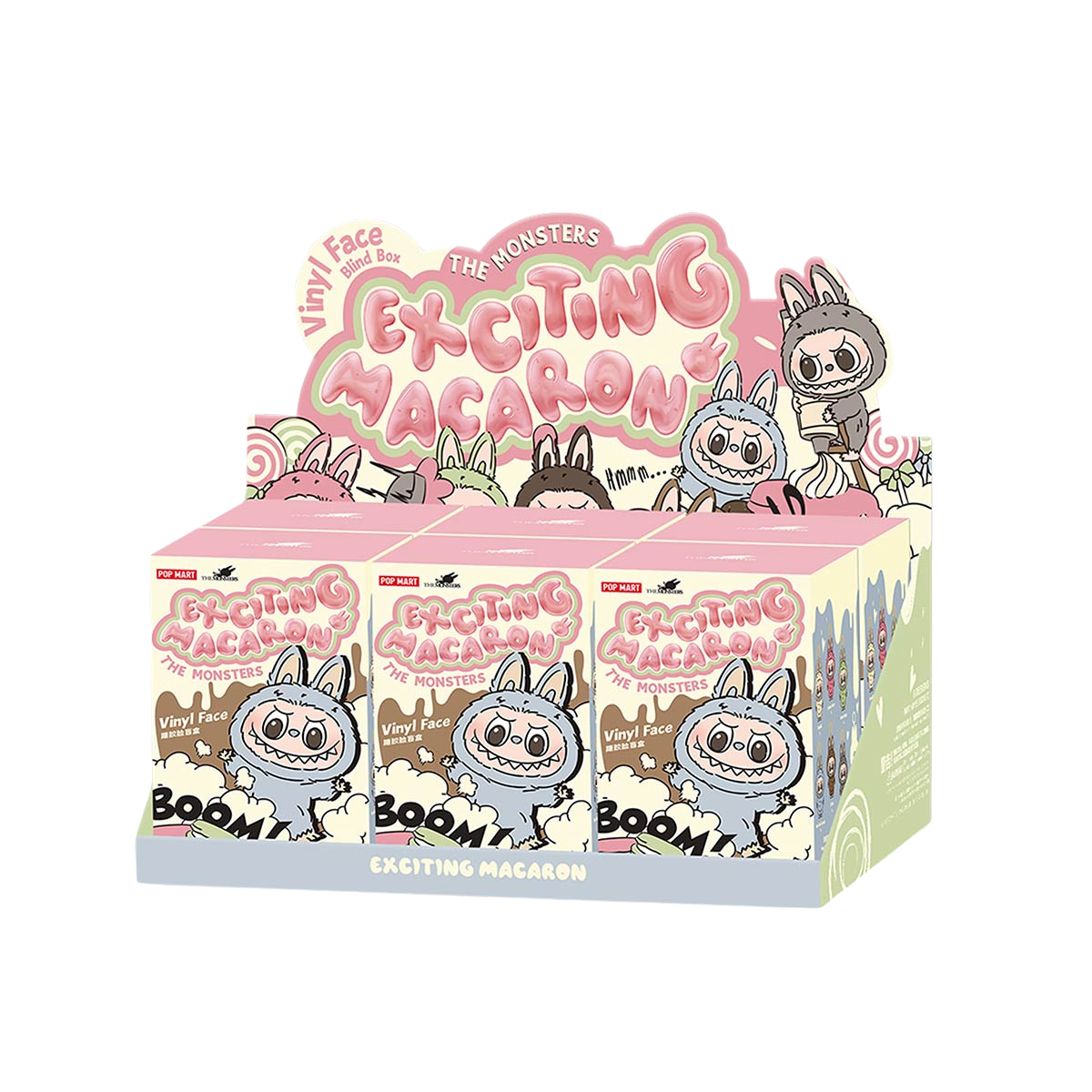 POP MART© Labubu Exciting Macaron