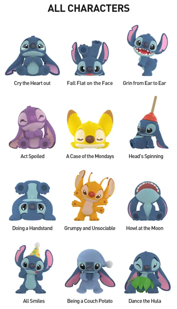 Disney Stitch Little Emotions Series - Görsel 2