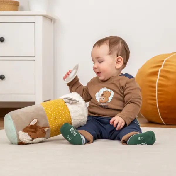 Sigikid Fox Activity Roll with Rattle - Görsel 3