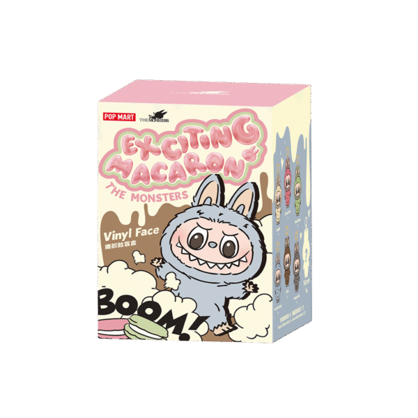 POP MART© Labubu Exciting Macaron Sürpriz Kutu - Görsel 7
