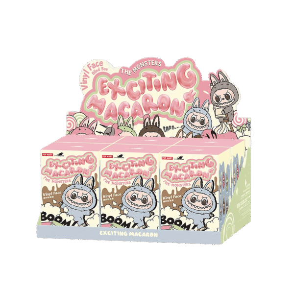 POP MART© Labubu Exciting Macaron Sürpriz Kutu - Görsel 8