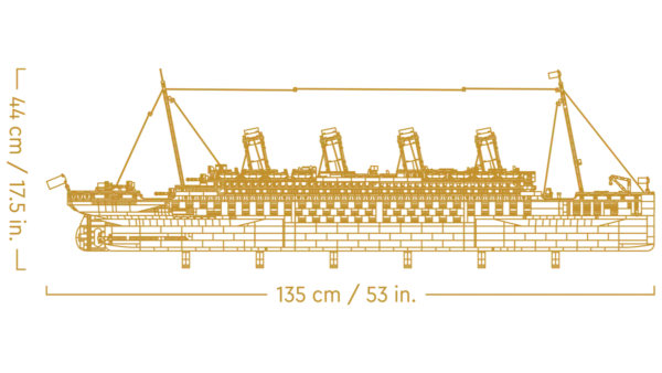 LEGO® Titanic – Devasa Tarihi Gemi Modeli - Görsel 12