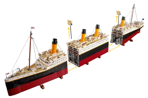 LEGO® Titanic – Devasa Tarihi Gemi Modeli - Görsel 6