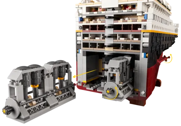 LEGO® Titanic – Devasa Tarihi Gemi Modeli - Görsel 7