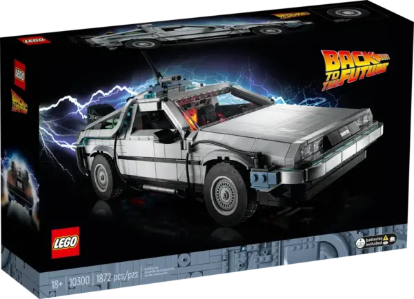 LEGO® Back to the Future Time Machine (10300) – DeLorean Zaman Makinesi Modeli - Görsel 8