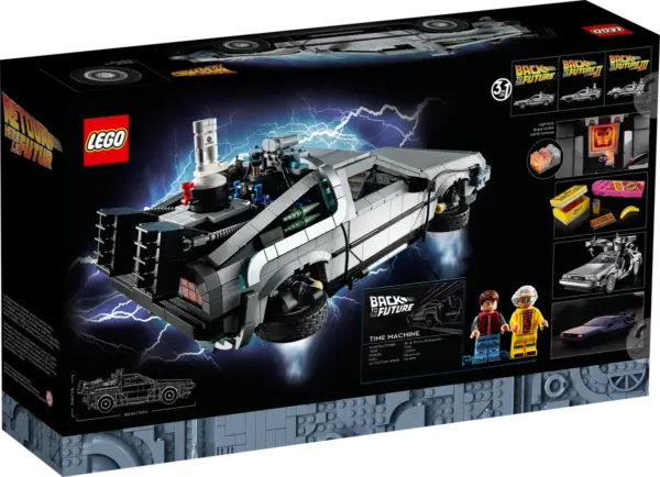 LEGO® Back to the Future Time Machine (10300) – DeLorean Zaman Makinesi Modeli - Görsel 12