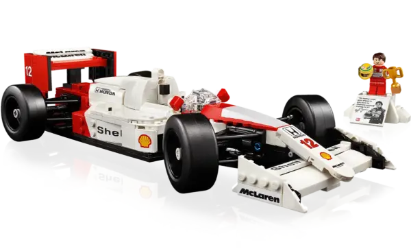 LEGO® McLaren MP4/4 & Ayrton Senna – Speed Champions İkonik F1 Seti - Görsel 4