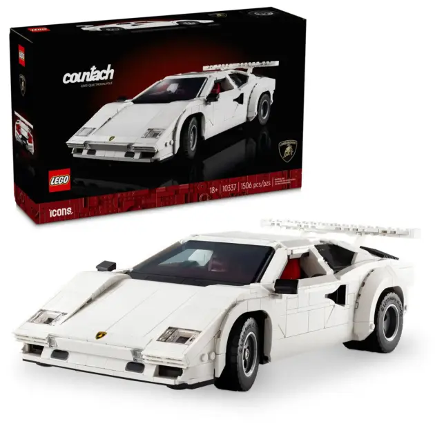 LEGO® Lamborghini Countach 5000 Quattrovalvole – Speed Champions Serisi
