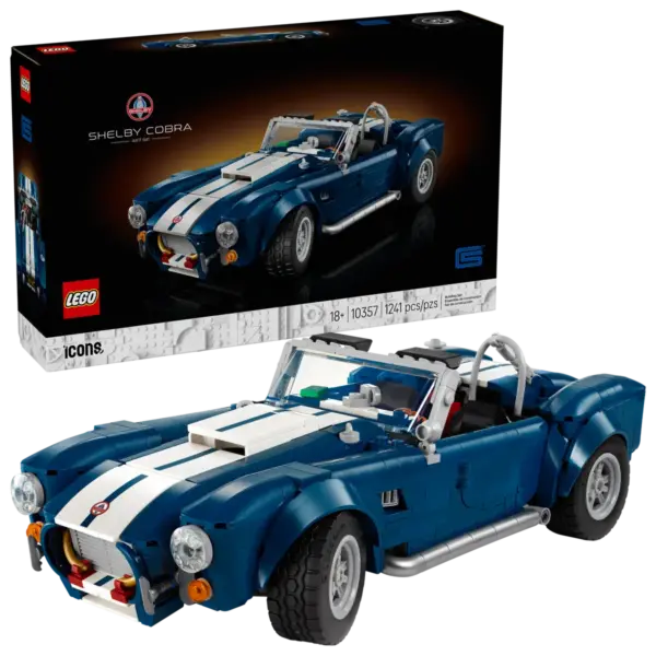 LEGO® Shelby Cobra 427 S/C – ICONS Serisi Yapım Seti - Görsel 2