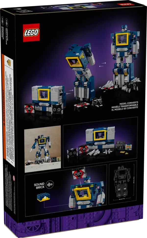 LEGO® Transformers: Soundwave – İkonik Dönüşüm Figürü - Görsel 14