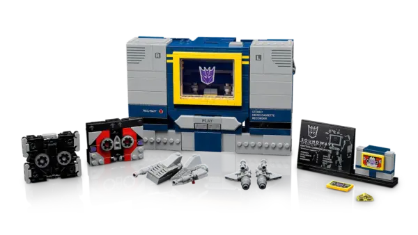 LEGO® Transformers: Soundwave – İkonik Dönüşüm Figürü - Görsel 4