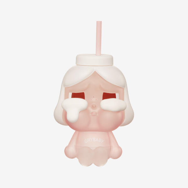 POP MART© CRYBABY I'll Give You All My Love Straw Cup Pipetli Bardak - Görsel 2
