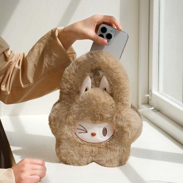 POP MART© Labubu Classic Plush Flower Bag - Görsel 5