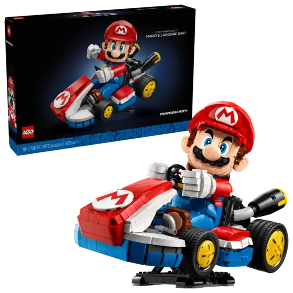 LEGO® Mario Kart™ – Mario & Standard Kart Yapım Seti