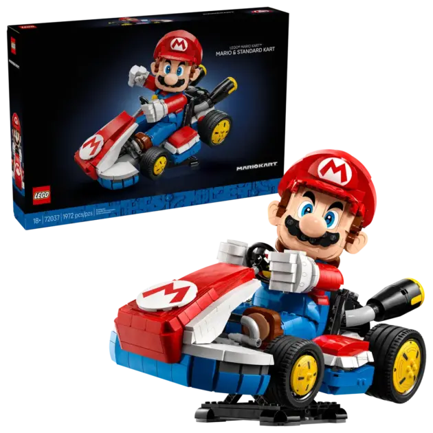 LEGO® Mario Kart™ – Mario & Standard Kart Yapım Seti