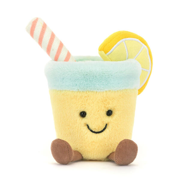 JELLYCAT® Amuseables Lemonade – Neşeli Bir Yaz Kadehi Peluş Oyuncak