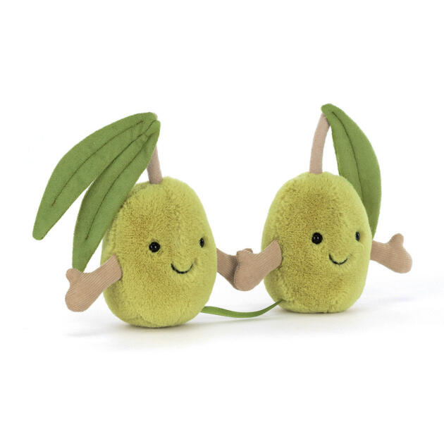 Jellycat Amuseables Pair of Olives pelus zeytin figuru
