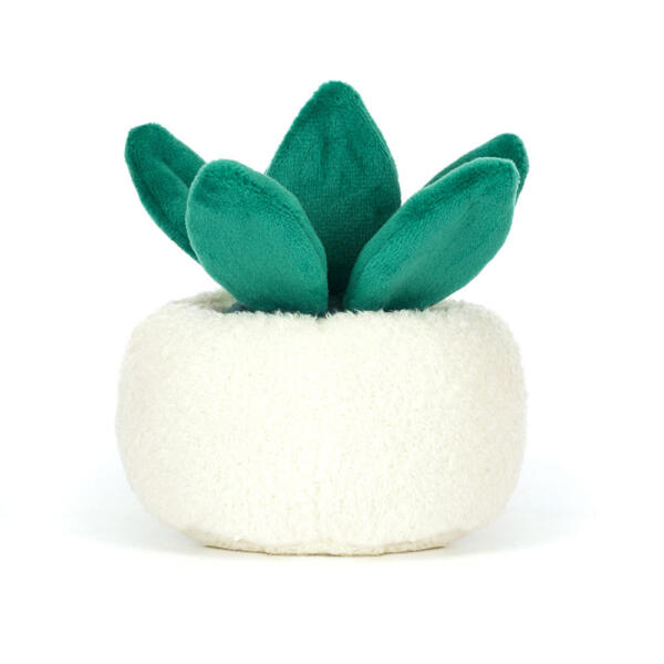 JELLYCAT® Amuseables Skull Planter – Sevimli Gotik Tarzda Peluş Saksı Figürü - Görsel 4
