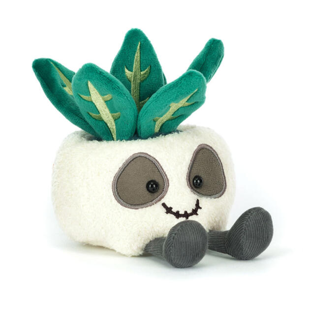 Jellycat Amuseables Skull Planter peluş saksı figürü