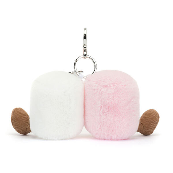 JELLYCAT® Amuseables Pair of Marshmallows Bag Charm | Sevimli Çanta Aksesuarı - Görsel 2