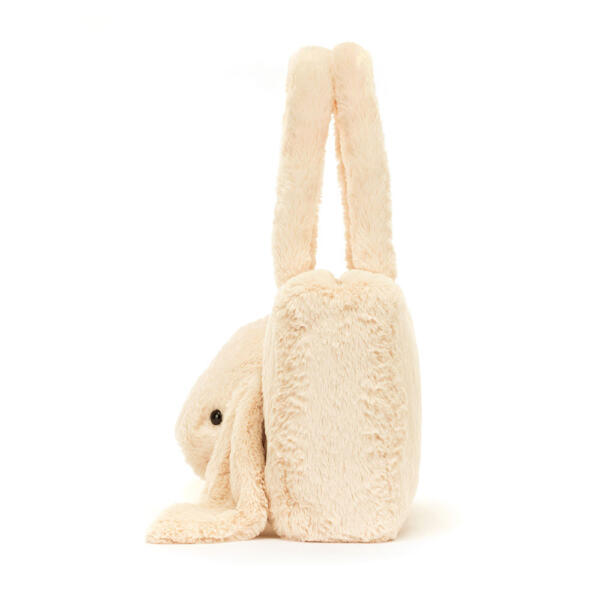 JELLYCAT® Smudge Rabbit Tote Bag | Peluş Tavşan Detaylı Bez Çanta - Görsel 2